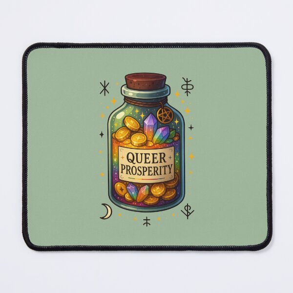 Item preview, Queer Prosperity – Abundance Spell Jar designed and sold by TheMxPhoenix.