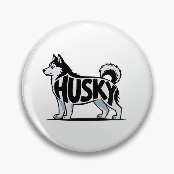 Artikelvorschau, Husky-Silhouette entworfen und verkauft von TheAnimalZ00.