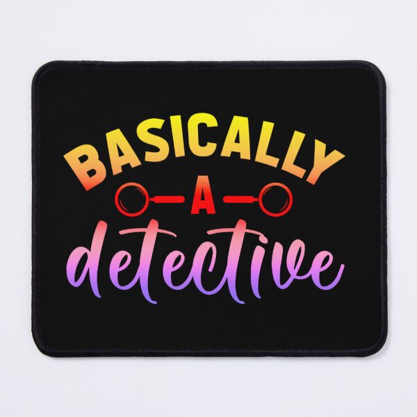 Item preview, Basically a Detective. (Pop art colors.) designed and sold by CristalleLisa.