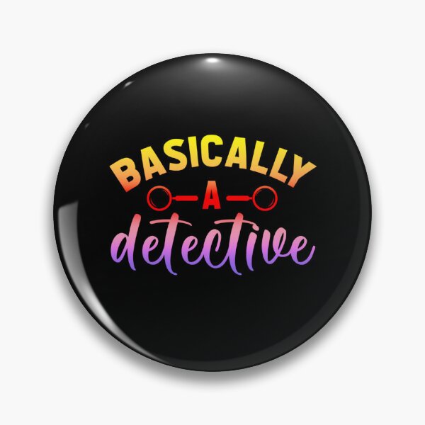 Item preview, Basically a Detective.   (Pop art colors.) designed and sold by CristalleLisa.