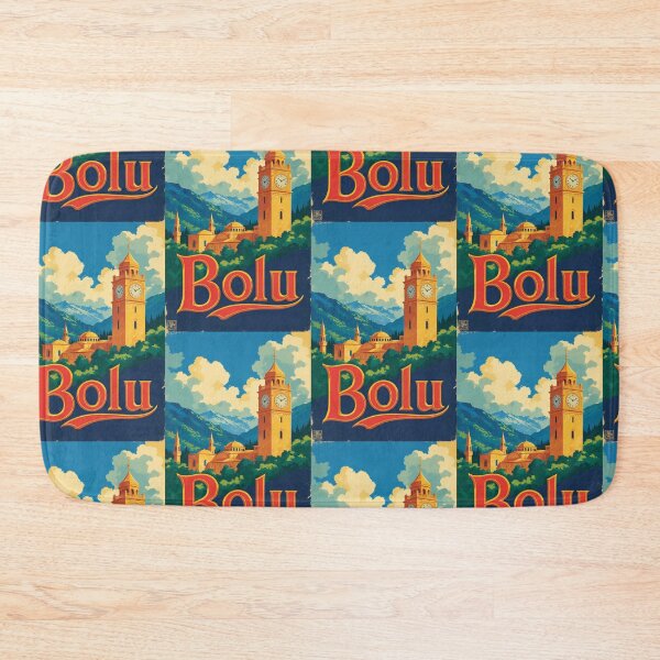Item preview, Bolu Turkey Vintage Travel Tourism designed and sold by TravelersGems.