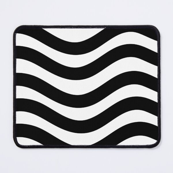 Item preview, Black and White Wavy lines designed and sold by BirdsnStuff.