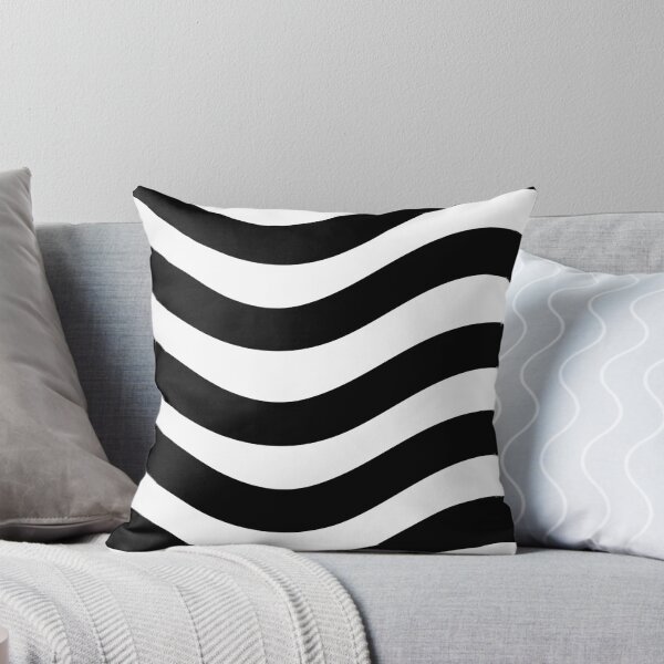 Item preview, Black and White Wavy lines designed and sold by BirdsnStuff.