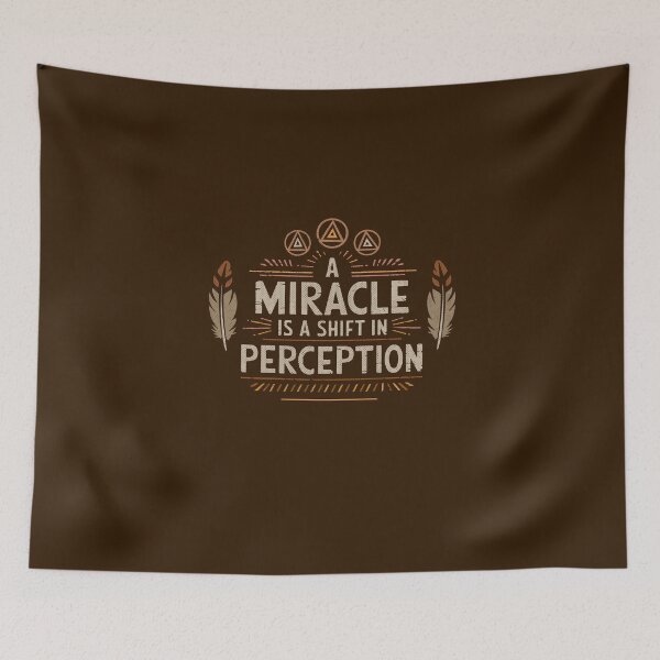 Item preview, A miracle is a shift in perception designed and sold by La Maga.