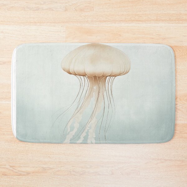 Item preview, Bathroom art ethereal jellyfish designed and sold by JanChryzostom.