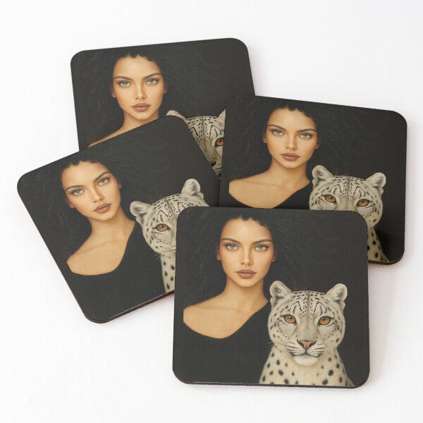Item preview, Girl with a big cat designed and sold by MaPerle.