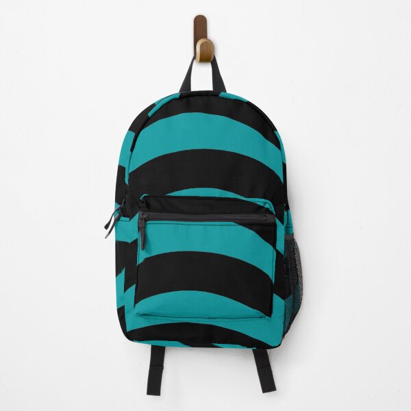 Item preview, Medium blue and black wavy lines designed and sold by BirdsnStuff.