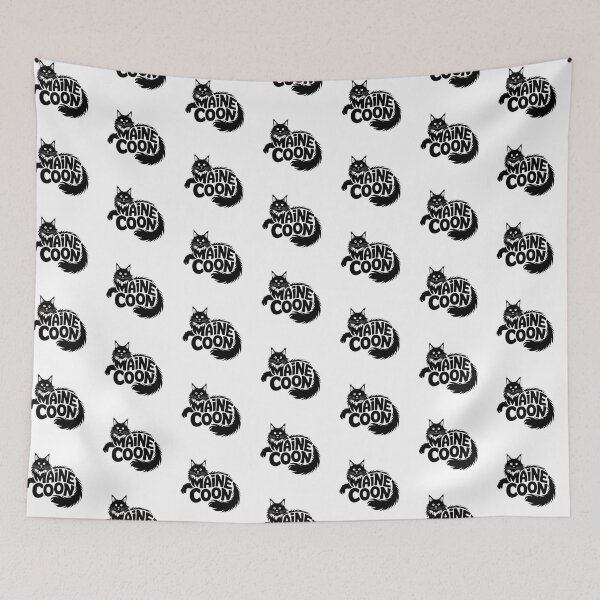 Item preview, Maine Coon Cat Silhouette designed and sold by TheAnimalZ00.