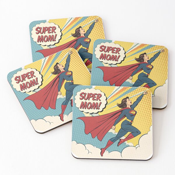 Item preview, Super Mom – Flying Hero Sticker for Mother’s Day designed and sold by asliberry.