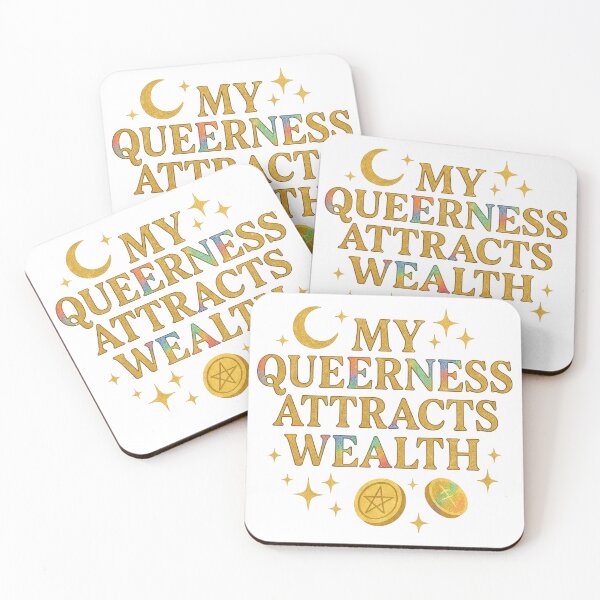 Item preview, My Queerness Attracts Wealth – Queer Abundance Spell designed and sold by TheMxPhoenix.