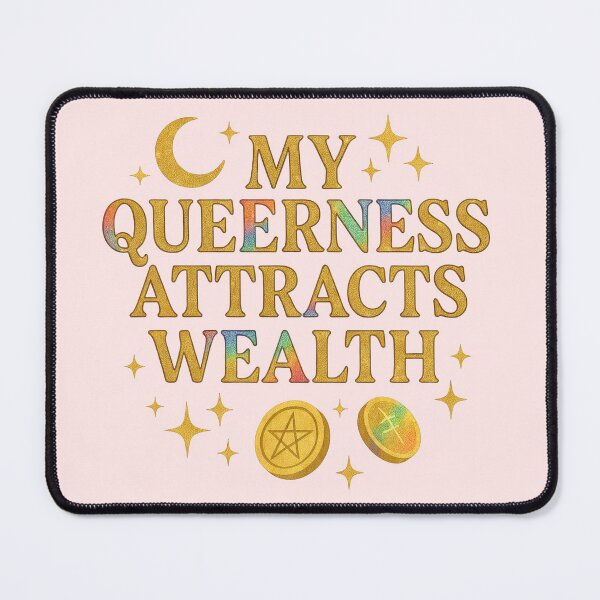Item preview, My Queerness Attracts Wealth – Queer Abundance Spell designed and sold by TheMxPhoenix.