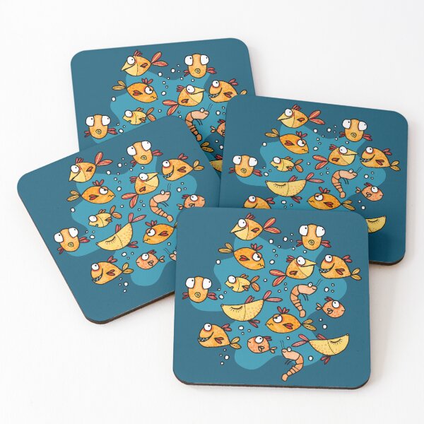 Item preview, funny fish doodle designed and sold by kobyakov.