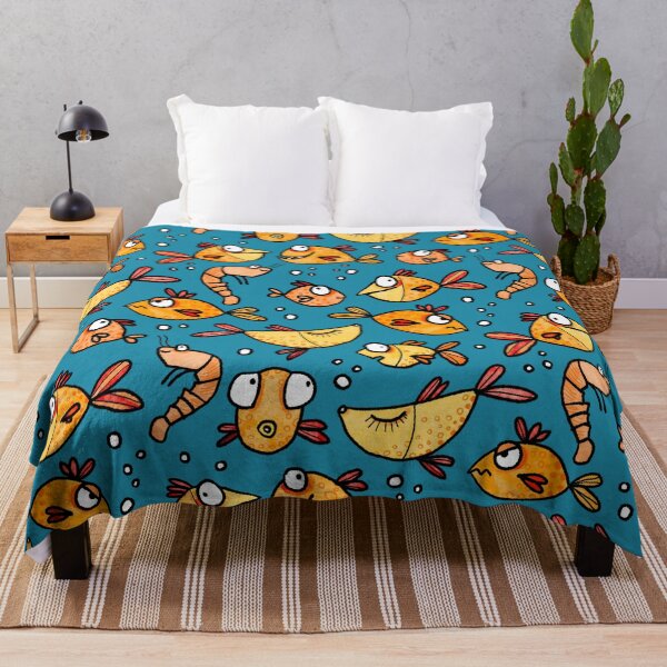 Item preview, funny fish doodle designed and sold by kobyakov.
