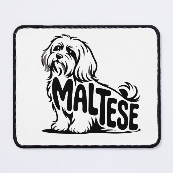 Item preview, Maltese Dog Silhouette designed and sold by TheAnimalZ00.