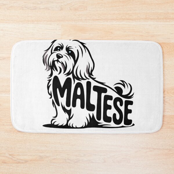 Item preview, Maltese Dog Silhouette designed and sold by TheAnimalZ00.