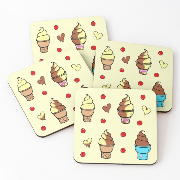 Item preview, Chocolate and Vanilla Ice Cream (Sticker Pack) designed and sold by Ti11iever.