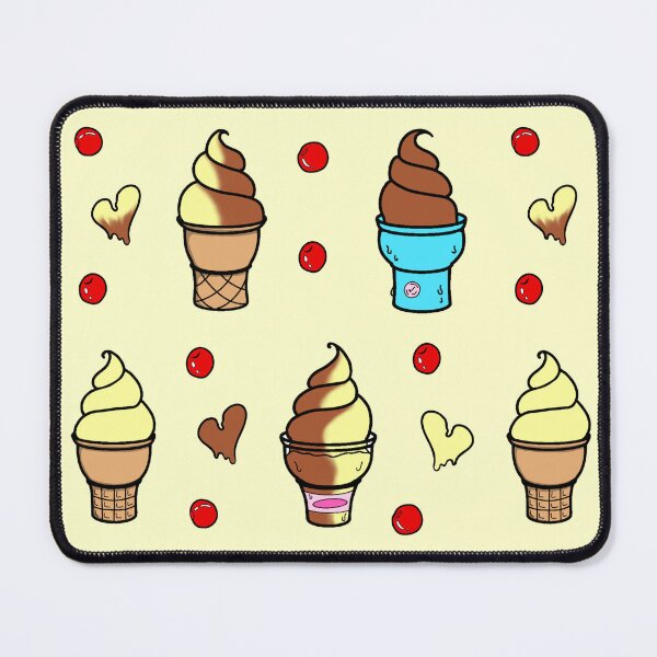 Item preview, Chocolate and Vanilla Ice Cream (Sticker Pack) designed and sold by Ti11iever.