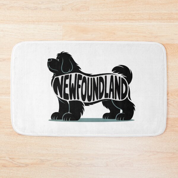 Item preview, Newfoundland Dog Silhouette designed and sold by TheAnimalZ00.