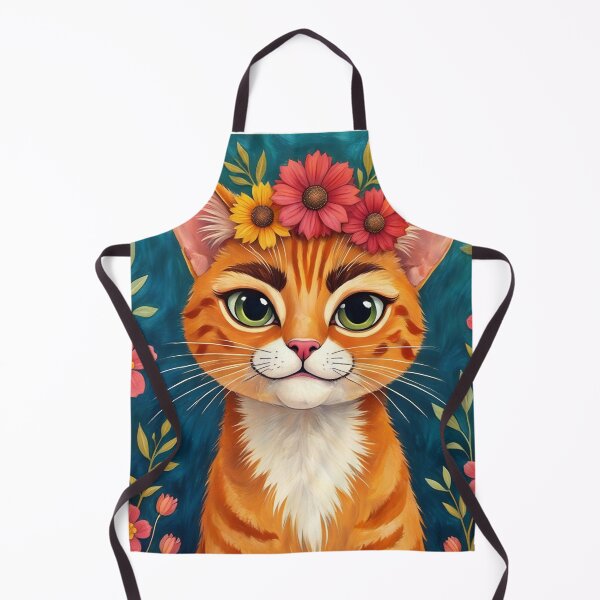 Item preview, Frida Kahlo Cat designed and sold by Ninimages.