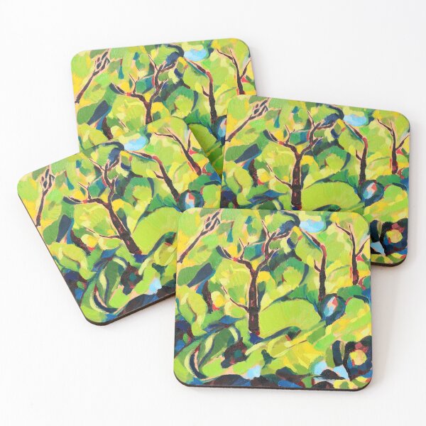 Item preview, Cottonwoods in Spring designed and sold by Art by Claire Christy-Tirado.