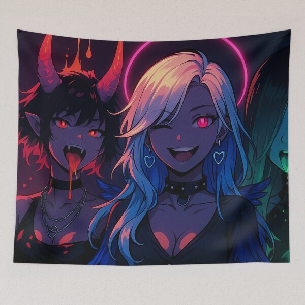 Item preview, Sisters of the Abyss designed and sold by EndOfRainbowArt.