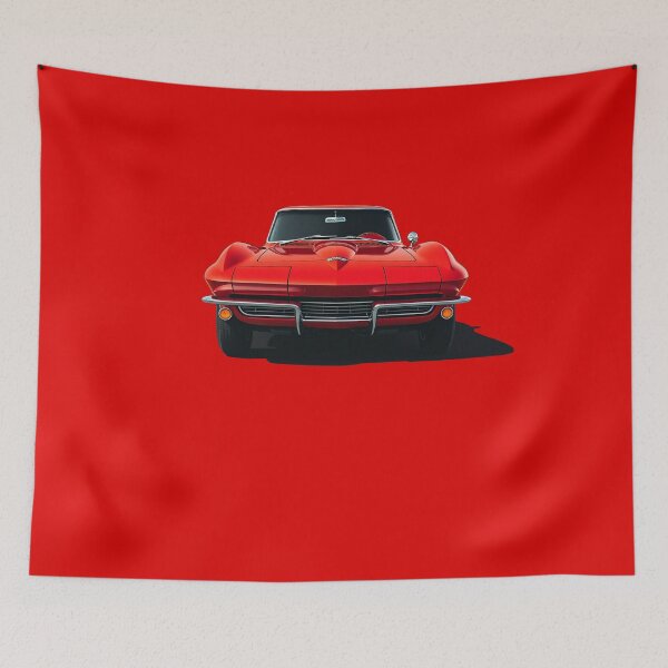 Item preview, Red 63 Vette  designed and sold by TheArtOfCar.