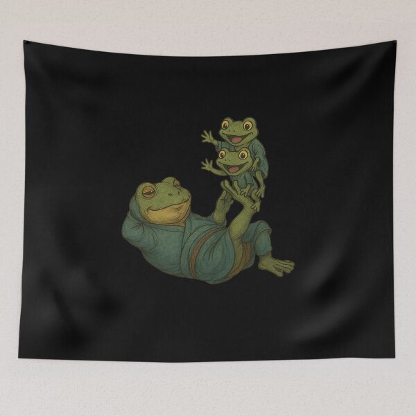 Item preview, Daddy Frog Exercises - Family Fitness and Laughter designed and sold by ATOTI.
