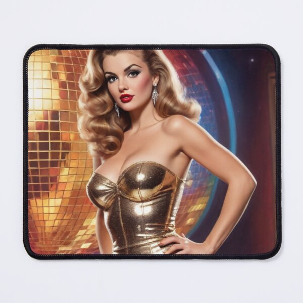 Item preview, Vintage 1970's Disco Blonde Pin Up designed and sold by MissSaylor.