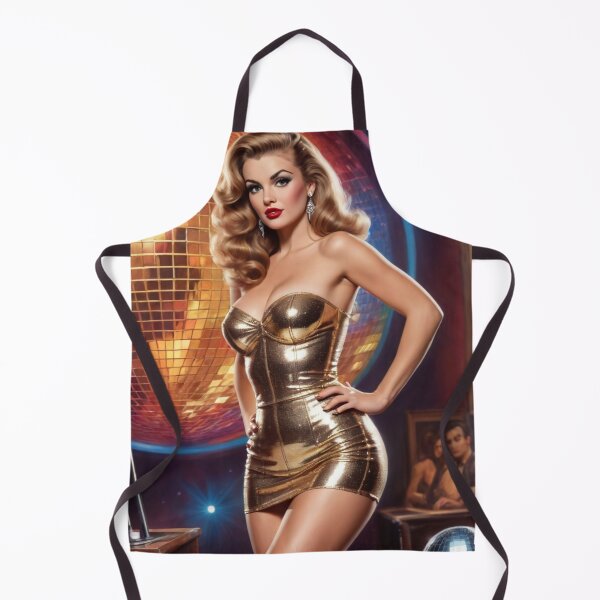 Item preview, Vintage 1970's Disco Blonde Pin Up designed and sold by MissSaylor.