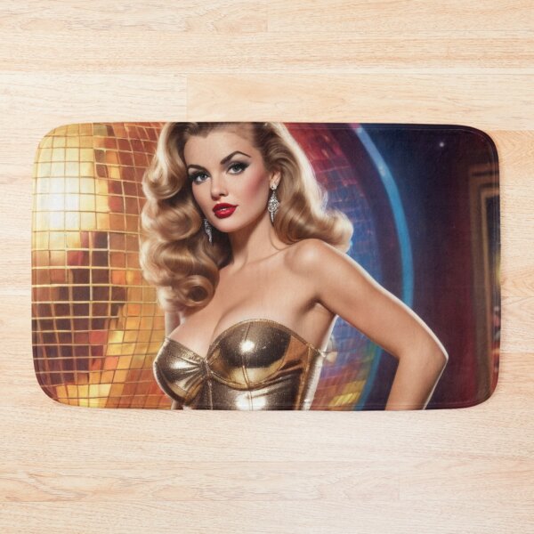 Item preview, Vintage 1970's Disco Blonde Pin Up designed and sold by MissSaylor.