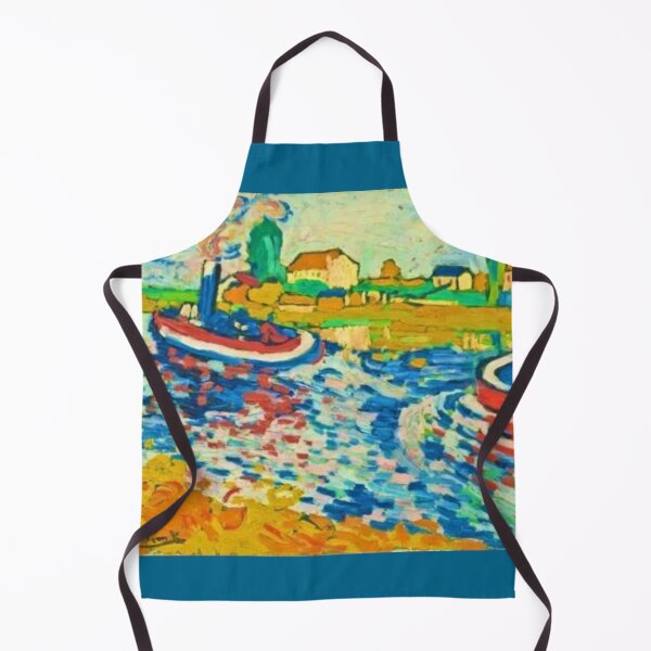 Item preview, Tugboat on the Seine, Chatou, Maurice de Vlaminck designed and sold by CristalleLisa.