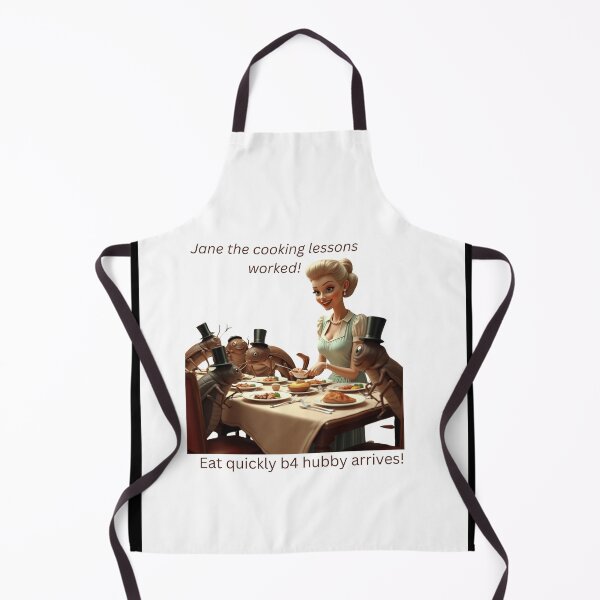 Item preview, A housewife serving food to cockroaches. designed and sold by Jamesk82.