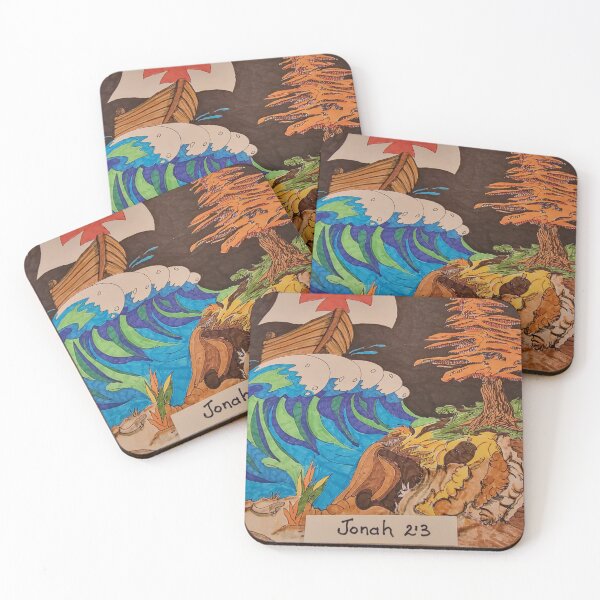 Item preview, great wave , where the whale swallowed Jonah designed and sold by bob-salerno-art.