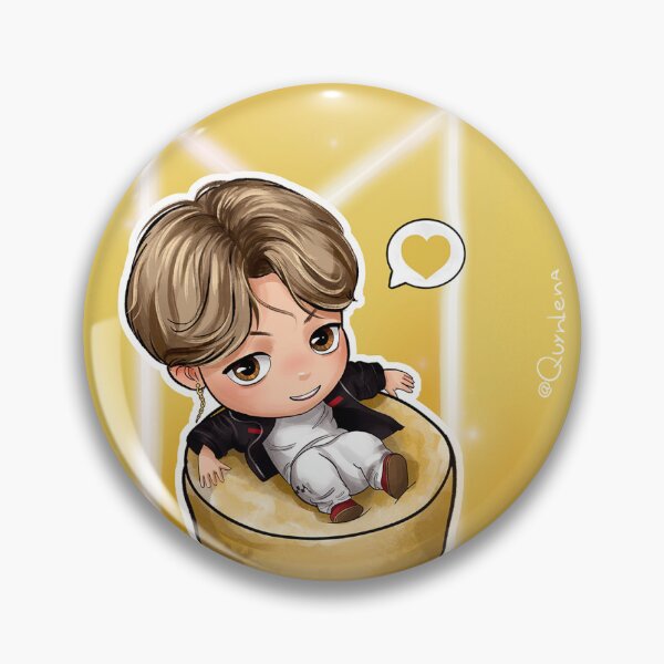 Item preview, Jimin - Tiny Tan BTS MIC DROP [art by Quynlena] designed and sold by quynlena.
