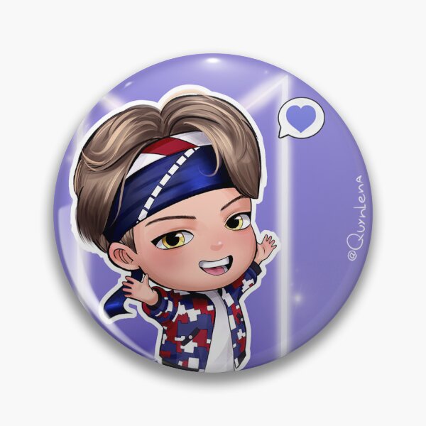 Item preview, V - TinyTan BTS MIC DROP [art by Quynlena] designed and sold by quynlena.