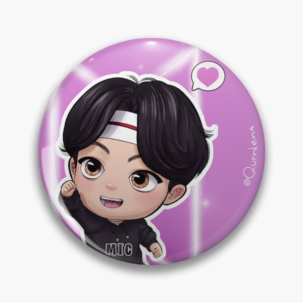Item preview, JIN - Tiny Tan BTS MIC DROP [art by Quynlena] designed and sold by quynlena.