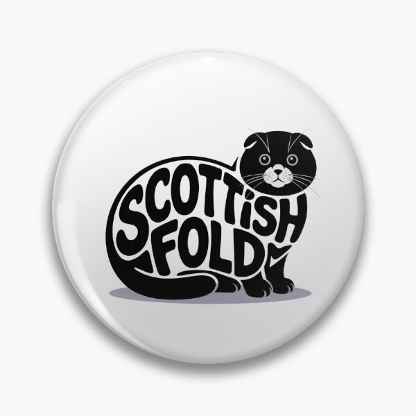 Item preview, Scottish Fold Cat Silhouette designed and sold by TheAnimalZ00.