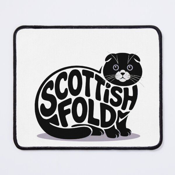 Item preview, Scottish Fold Cat Silhouette designed and sold by TheAnimalZ00.