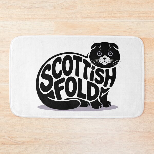Item preview, Scottish Fold Cat Silhouette designed and sold by TheAnimalZ00.