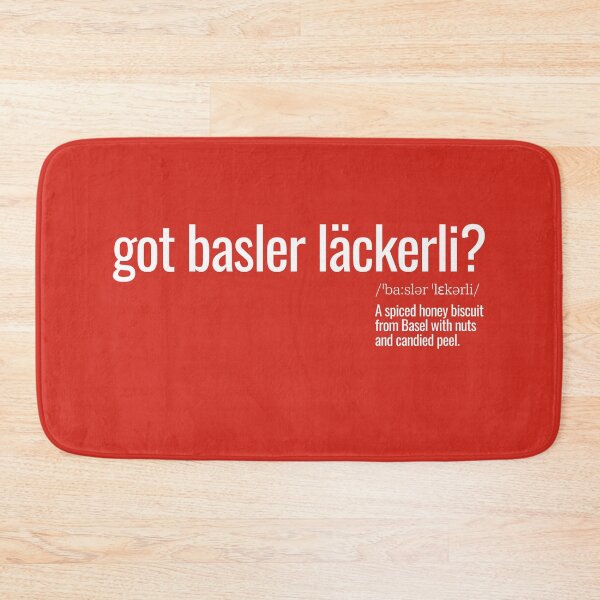 Item preview, got basler läckerli? designed and sold by nature. electrified..