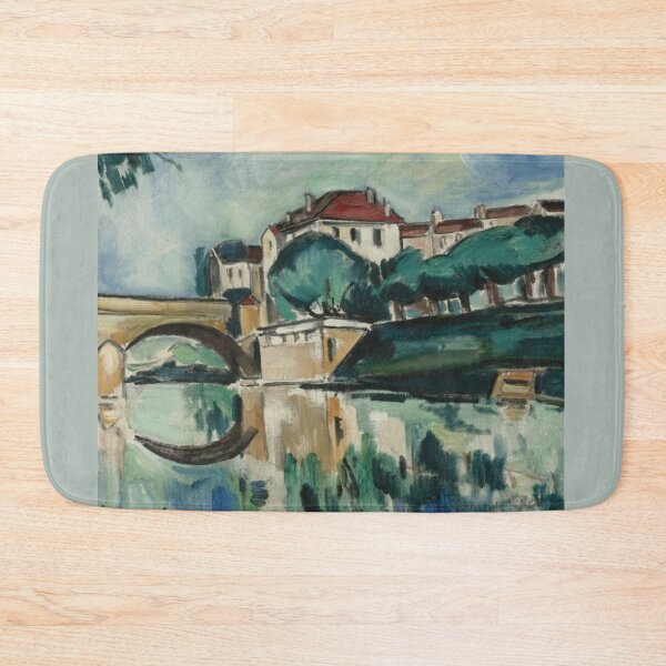 Item preview, The Poissy Bridge (Le pont de Poissy), Maurice de Vlaminck, c.1910, oil on canvas designed and sold by CristalleLisa.