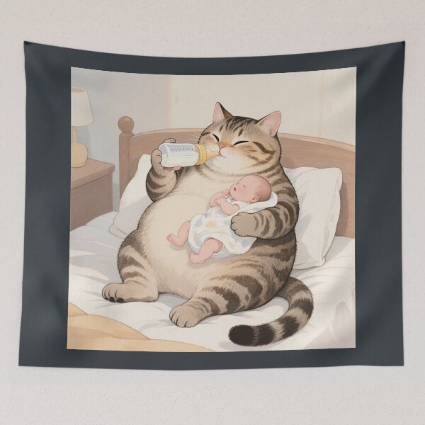 Item preview, babysitter meow designed and sold by artsmeow.