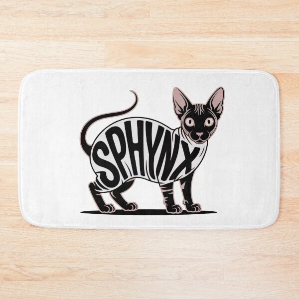 Item preview, Sphynx Cat Silhouette designed and sold by TheAnimalZ00.