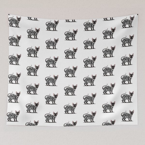 Item preview, Sphynx Cat Silhouette designed and sold by TheAnimalZ00.