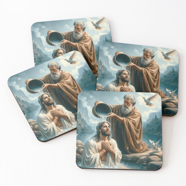Item preview, THE BAPTISM OF JESUS designed and sold by origingallery.