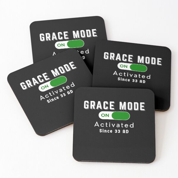 Item preview, Grace Mode Activated Faith Design designed and sold by Nekjo.