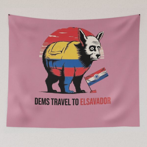 Item preview, DEMS TRAVEL TO ELSAVADORE designed and sold by  Mudikeys.