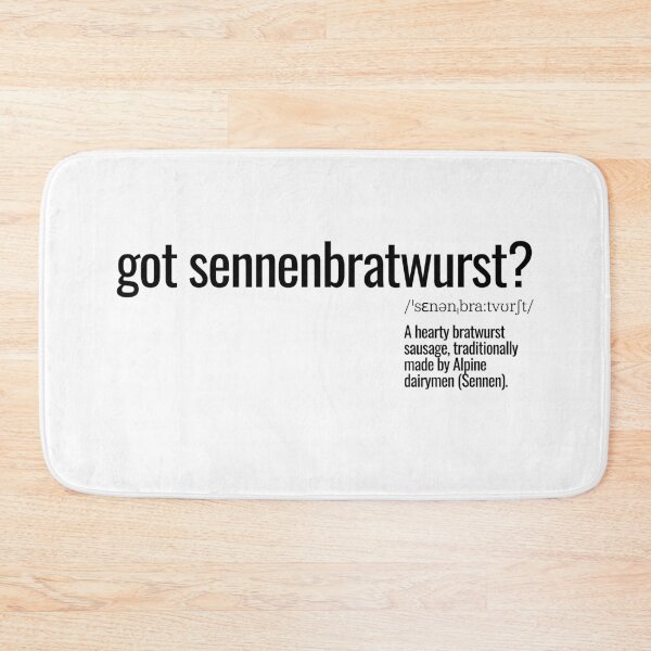 Item preview, got sennenbratwurst? designed and sold by nature. electrified..