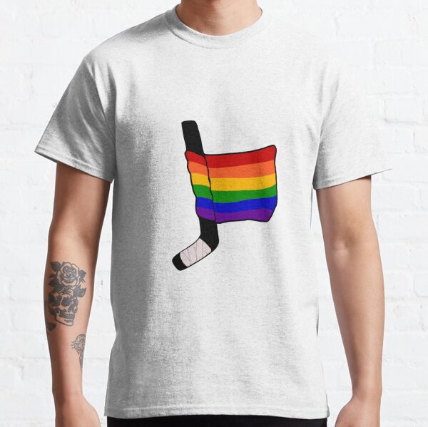 Men's Philadelphia Flyers Reebok Gray Rainbow Pride T-Shirt