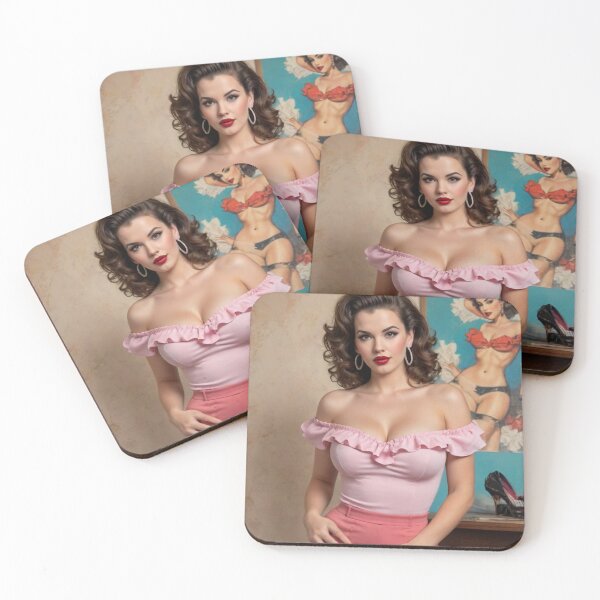 Item preview, Classic 1930's Pin Up Girl at the Beach designed and sold by MissSaylor.